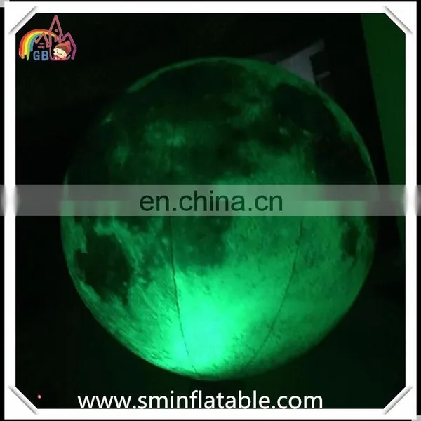 Giant Inflatable Led Lighting Moon Balloon, Inflatable Moon Model for Ornament, Exhibition. Event photo-3