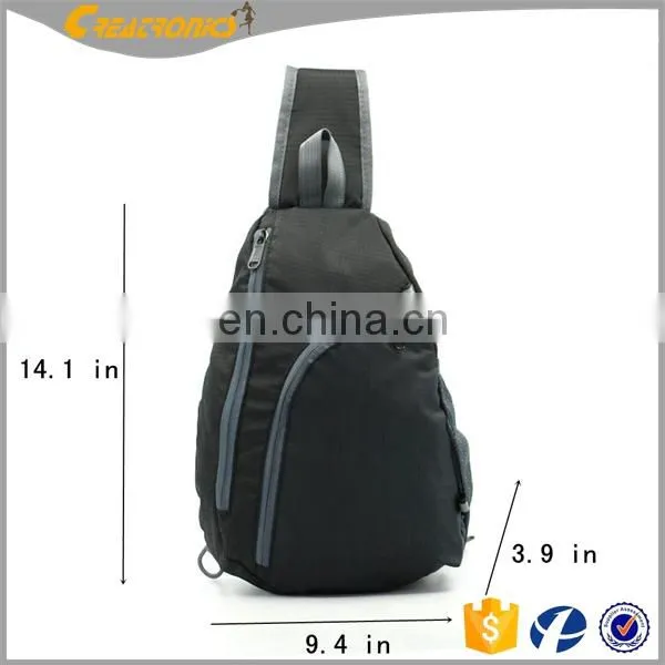 Unisex School Backpack Bags Nylon Chest Bag For Students Sublimated Sling Bag photo-3