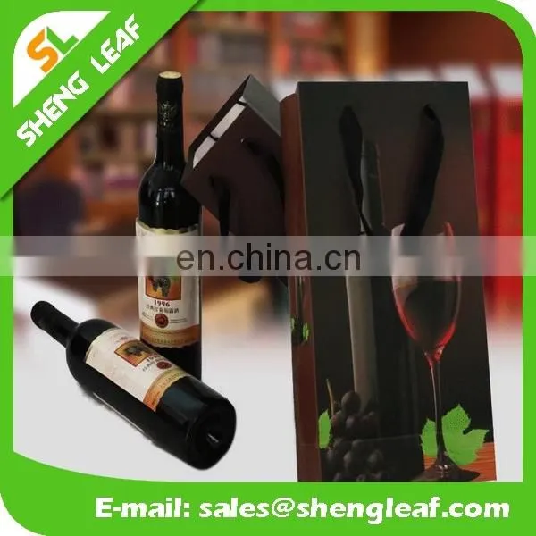 Elegant Tote Gift Wine Bag Door Gift Paper Bag Wine Bottle Paper Bag photo-5