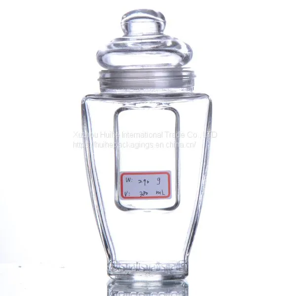 GLASS STORAGE JAR