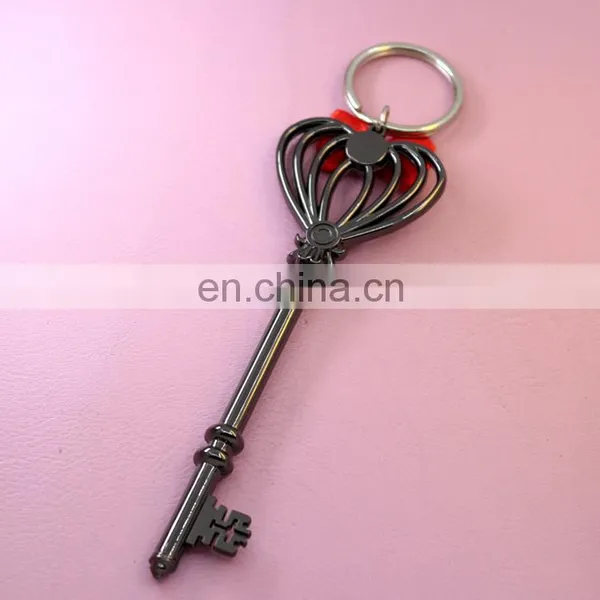 Custom Metal Keychain Key Shape Key Ring Wholesale photo-3