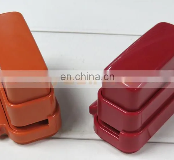 Plastic ABS Environmental Office Mini Stapler No Needle photo-2