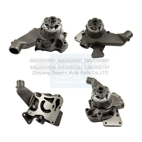 3662005901 3662000401 Depehr European Tractor Cooling System MB Truck Aluminum Water Pump photo-2