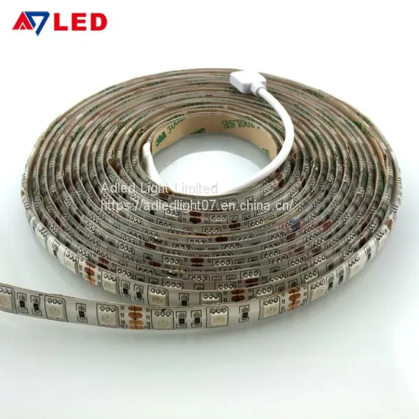 New Smd505 14.4W/m Double Side Copperplate Design Rgb Led Strip Lights 24V for Linear Lighting photo-5