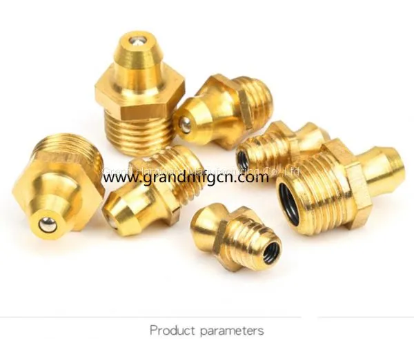 M8X1.5 M10X1.5 M12X1.5 M16X1.5 Brass Grease Nipple photo-5