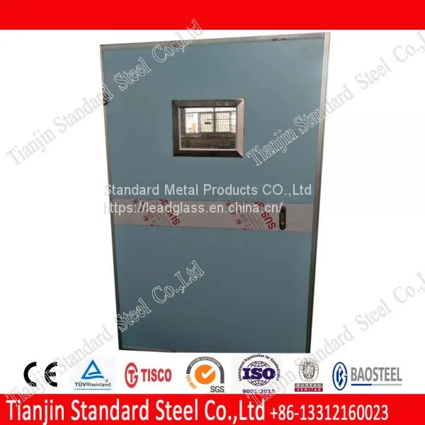 Operating Room Hygiene 2mmpb Single Sliding Lead Door / Hemetic Door photo-2