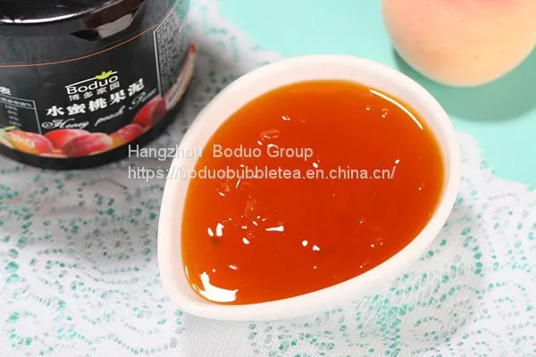 Boduo Juicy Peach Puree Fruit Flavored Jam photo-2