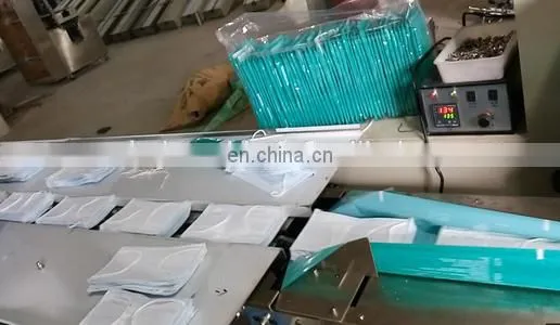 Single Piece or Multi Pieces Nonwoven 3ply Face Mask Packing Machine photo-2