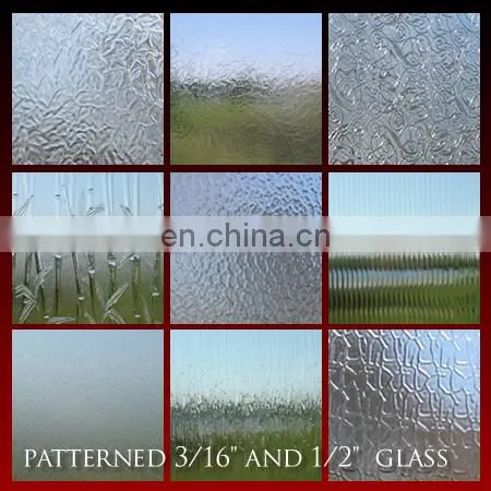 3-8mm Waterfall Pattern Glass Design photo-5