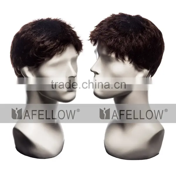 Abstract Fiberglass Men Head Mannequin H1110 photo-3