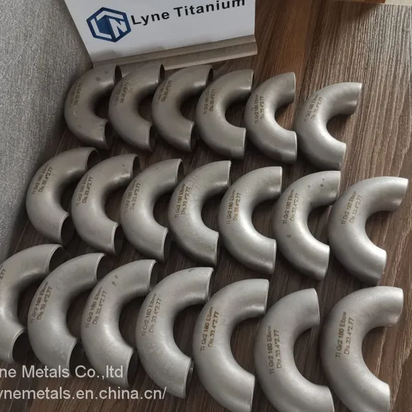 Titanium WPT2 Seamless Pipe Fittings ASME B16.9 photo-5
