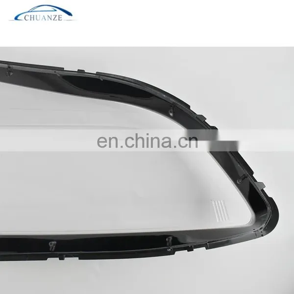 HOT SELLING Black Border Headlight Glass Lens Cover for Malibuu 12-15 Year