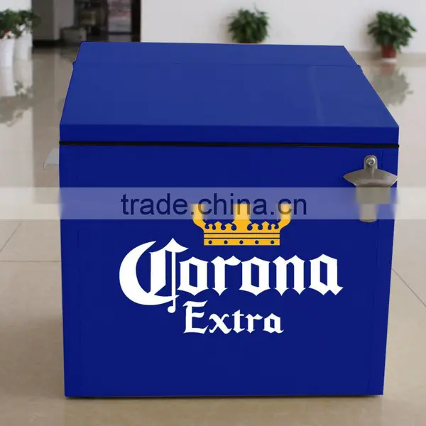Retro Ice Cooler Metal Corona Cooler