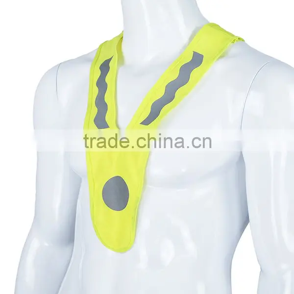 High Visible V Shap Kids Safety Vest RF073 photo-2
