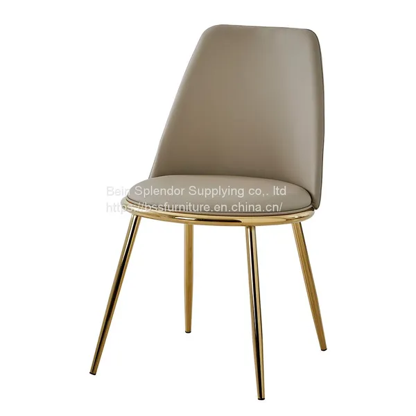 Dining Chairs PP Chair With Metal Legs Antislip Living Rooms Nurseries Waiting Areas