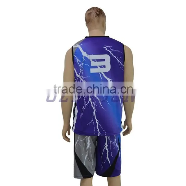 Best Quality Youth Reversible Basketball Jerseys/uniforms for Team Wholesale photo-6