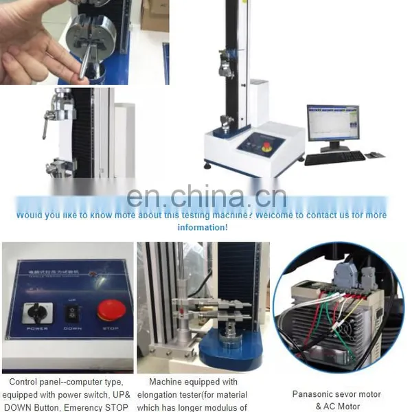 LIYI Computer Servo Tensile Strength Compression And Elongation Universal Testing Machine Bending Rubber Tensile Tester photo-5