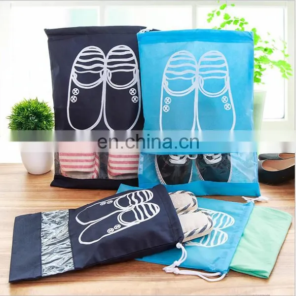 Eco Friendly Shoe Bag Non Woven Drawstring With Custom Logo photo-3