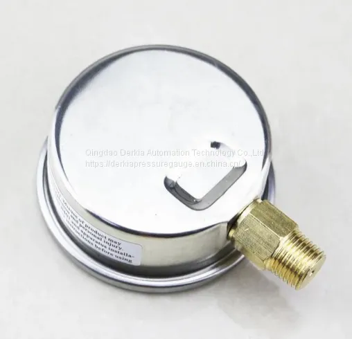 Negative Pressure Gauge Derkia Manufacturer Vacuum Pressure Gauge photo-5