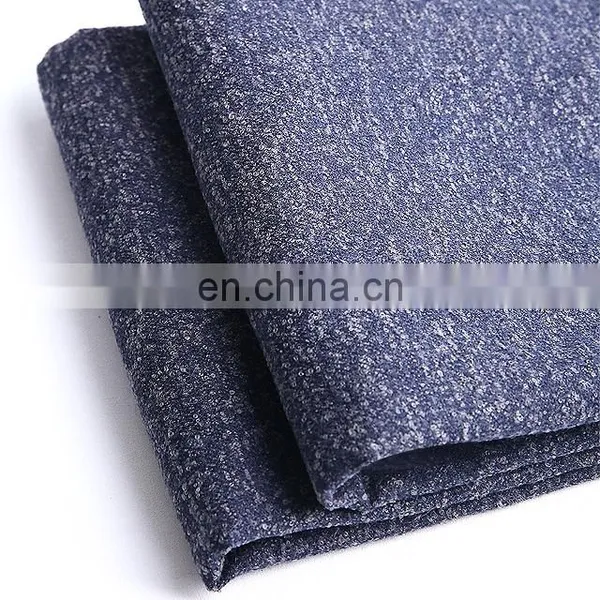 Factory Customized Loop Yarn Dyed Woven Fabric Wool Cotton Polyester Blended Fabric photo-5