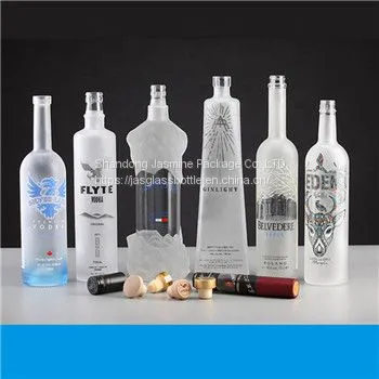 Custom 1Liter Wine Liquor 750ml Glass Bottle 1 Liter Liquor Bottle Wholesale Glass Whiskey Bottles Wholesale