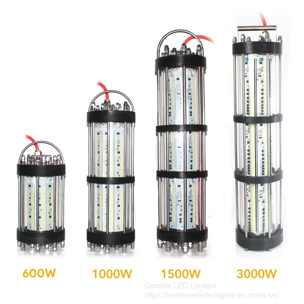 600W 1000W 1500W 3000W 220VAC Deepsea Underwater Fishing Lure LED Fishing Light