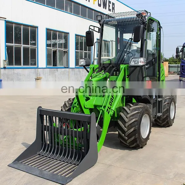 ZL08 0.8ton Good Quality Articulated Mini Wheel Loader Backhoe With CE Certificate photo-5