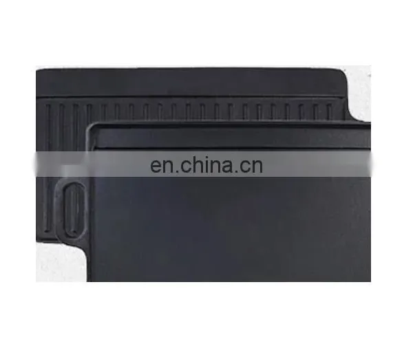 China Wholesale Non-stick Black Color Enamel Cast Iron Grill Plate photo-4
