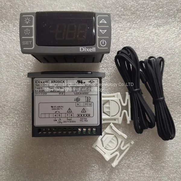 Electronic Controller DIXELL XR75CX-5N7C3 XR75CX-5N6I3 for Refrigerant Spare Parts With Two Probe