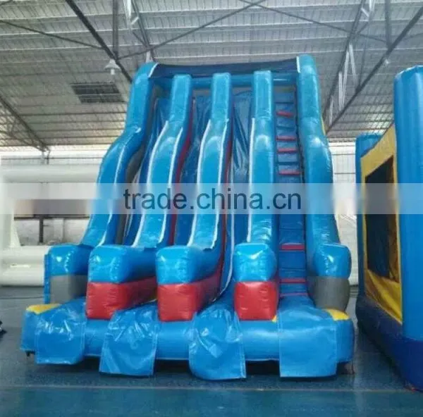 2015 Newest QI QI PVC Trapualin Inflatable Water Slides for Kids or Adults photo-3