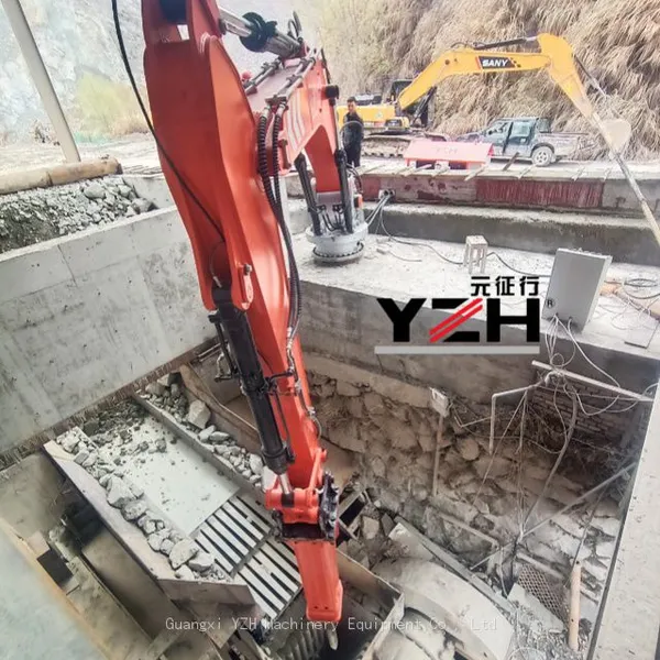 YZH Pedestal Type Stationary Rockbreaker Boom System photo-2