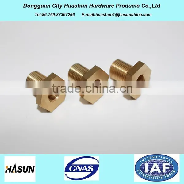Brass Straight Pipe Fittings, Male Threaded Coupling , Quick Coupling Hose Connectors photo-2