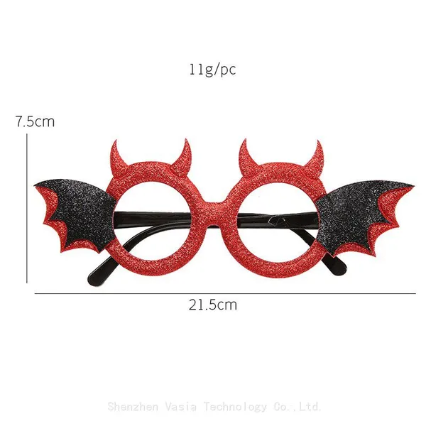 High-Quality Felt Halloween Glasses - Hand-Designed Tree/Ghost Shapes, Novelty Toy Glasses photo-4