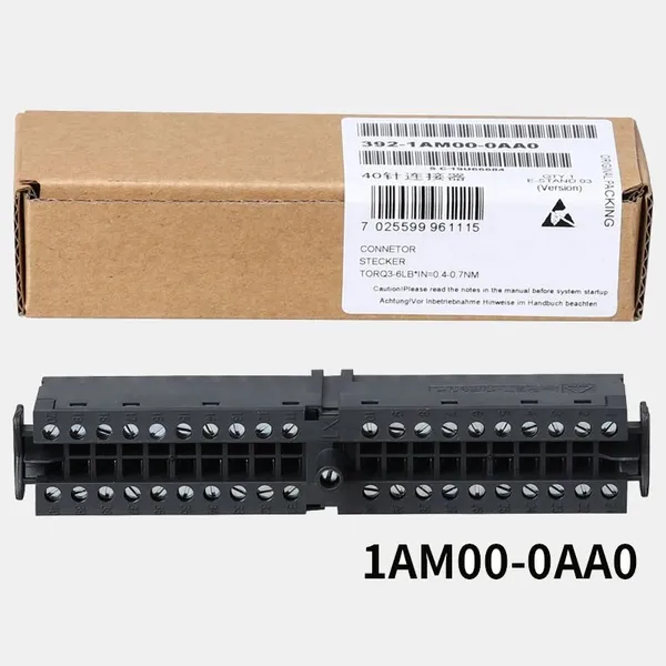6ES7 592-1AM00-0XB0 I/O Modules Front CONNECTOR Stecker 6ES7392-1AJ00-0AA0 For SIEMENS SIMATIC S7-300 PLC, 20-pin Terminal Block Plug photo-3
