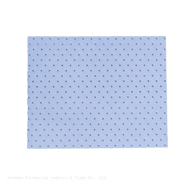 Factory Low Price Blue Color Universal Liquid Spill Absorbent Mats photo-3