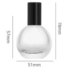 From 30ml - 100ml perfume bottle with different color cap
