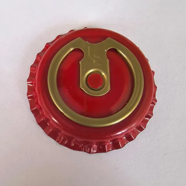 27mm Metal Pull-tab Ring Caps for Drinking Bottle Lid photo-3