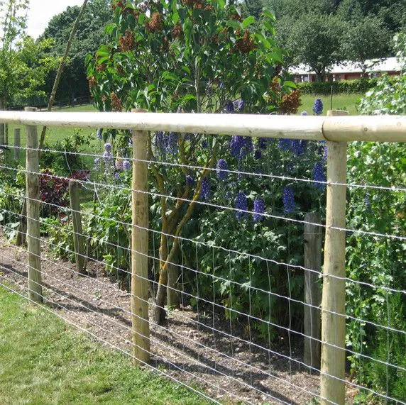 Galvanized Pasture Livestock Fixed Knot Fence to Prevent Deer Strikes photo-5
