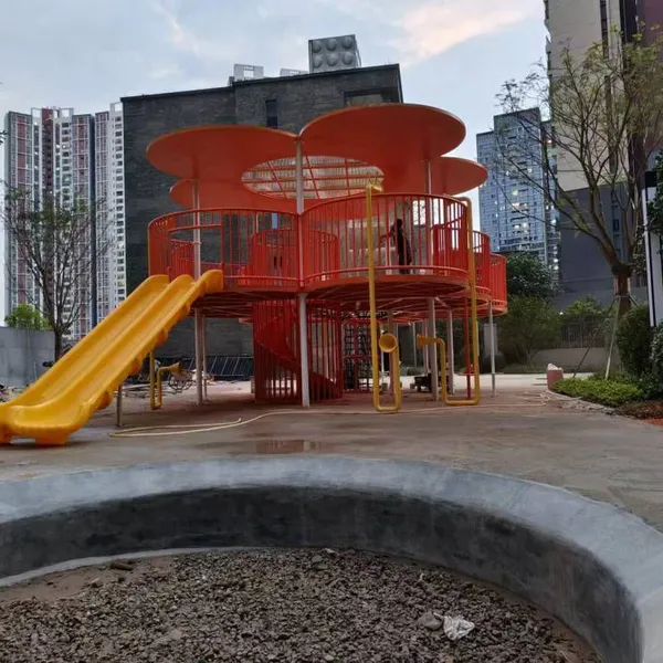 Manufacturer of Large Outdoor Combined Slides With Unique Shapes, Theme Children's Amusement Facilities for Communities and Parks
