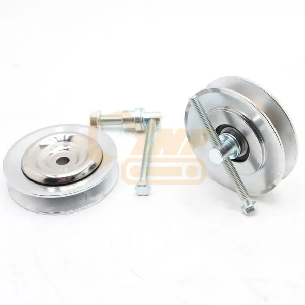 High Quality B Slot Zx200 Air Conditioner Excavator Belt Tensioner Pulley 4346770 for Hitachi photo-6