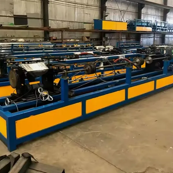 Diamond Mesh Manufacturing Machine and Chain Wire Mesh Manufacturing Machine