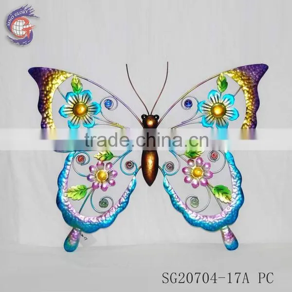 Metal Butterfly Wall Hanging Home Decoration photo-2
