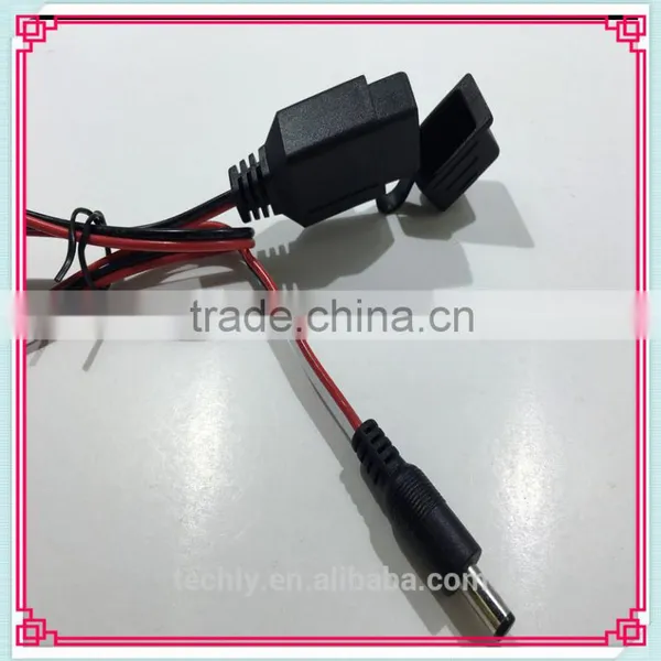 TPE Spring Cable 2C With Both End DC5.5x2.1 Extension Power Cable photo-2