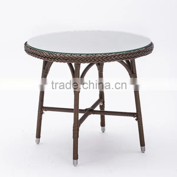 Rattan Wicker Balcony Hotel Luxury Bedroom Patio Office Outdoor Garden Living Room Furniture Set photo-3