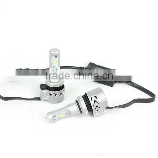 High Performance 40w 8HL Led Auto Headlight Kit 6000lm CR XHP50 Chips 9005, 9006,h1 ,h3 , 880 ,881 ,h7 ,h8 ,h9 ,h10 ,h11 ,h16 photo-2