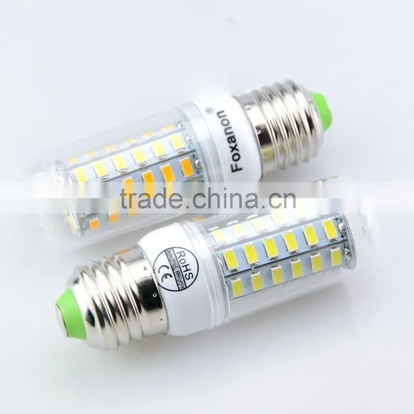 Newest Smart IC No Flicker Lampada Led Lamps E27 220v 110V 127V Led Light 24Led 36Led 48Led 56Led 72Leds Candle Lighting photo-5