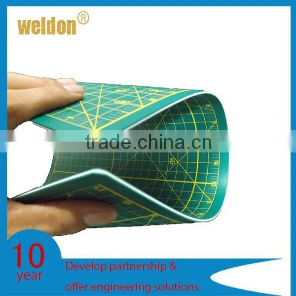 WELDON Wholesale A1,A2,A3,A4,A5 Material PVC Plastic Printable Self Healing Cutting Mat photo-2