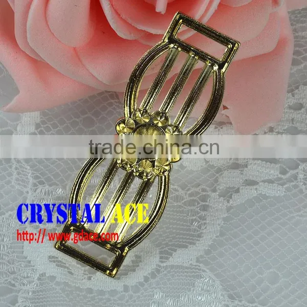 2015 Fashion Alloy Dress Buckle, Swimwear Buckle, Crystal Rhinestone Ribbon Buckle for Bikini Decoration photo-2