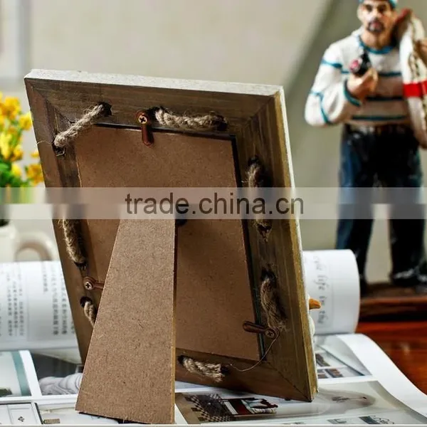 2014 Hot Sales Popular Wood Photo Frame for Home Decoration, Hot Sales Wood Photo Frame, Glass Photo Frame for Home Use photo-3