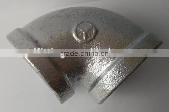 Malleable Galvanized Cast Iron Pipe Fittings 90 Elbow photo-2